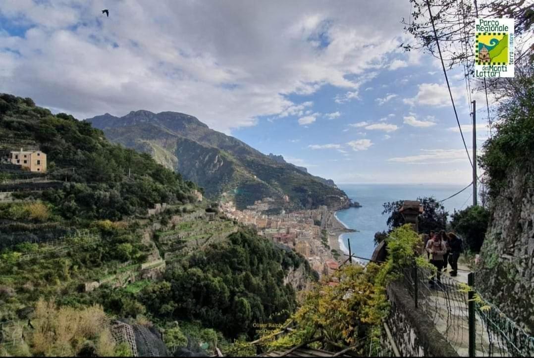 Vila #La Limonaia Della Torretta Minori Exteriér fotografie